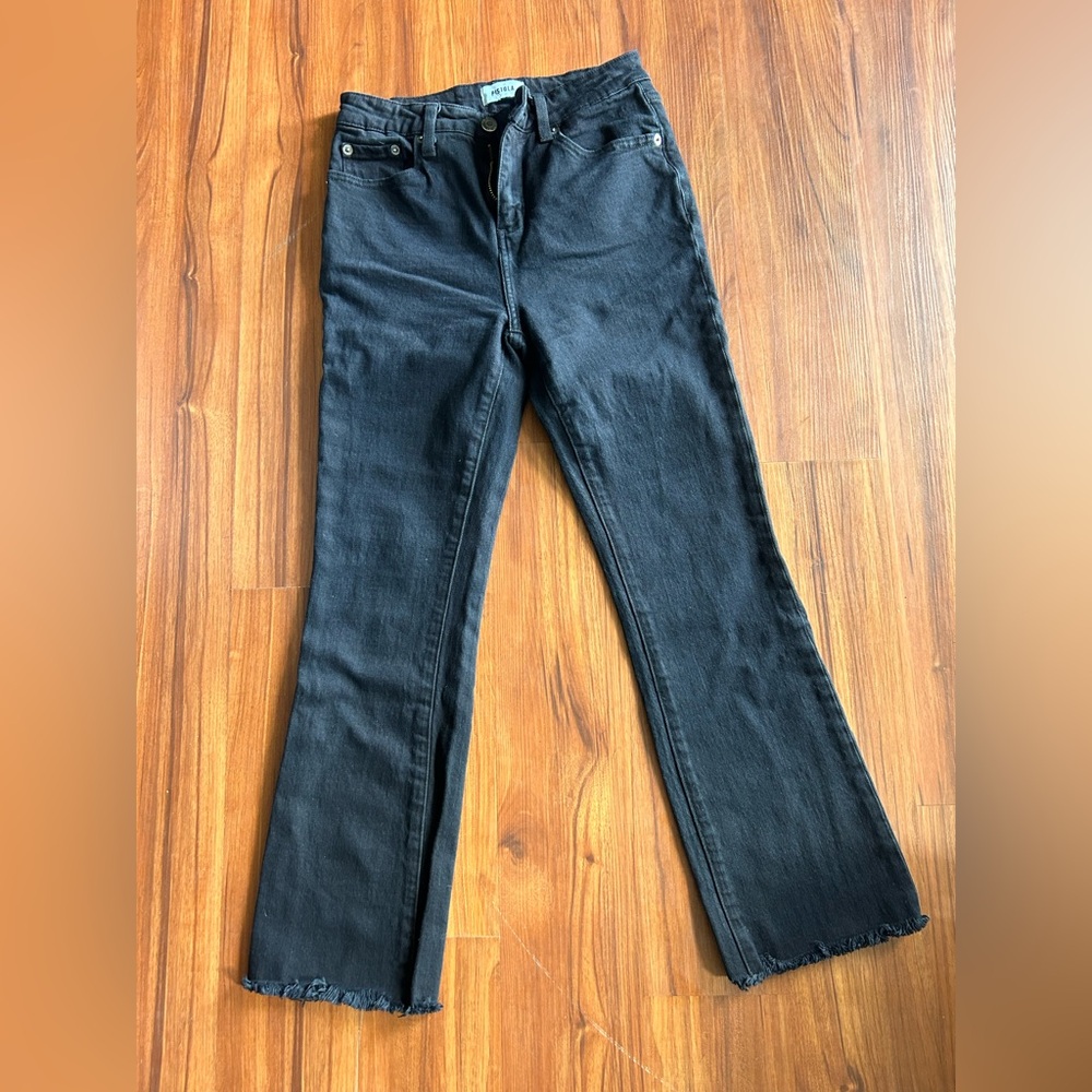 Pistola Black Straight Leg Jeans